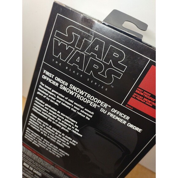 Star Wars The Force Awakens Black Series First Order Snowtrooper Action Figure - Picture 14 of 16